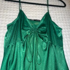 Satin dress